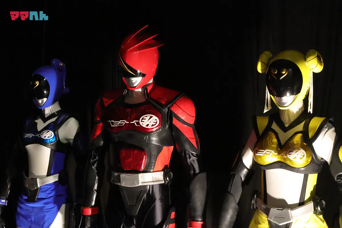 非公認戦隊アキバレンジャーの展示