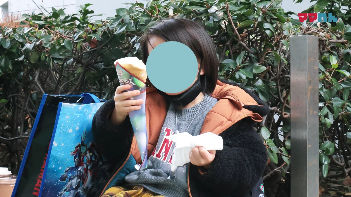 ユウマ役の戸塚有輝さんとシュウ役の金田昇さんが考案したコラボクレープ