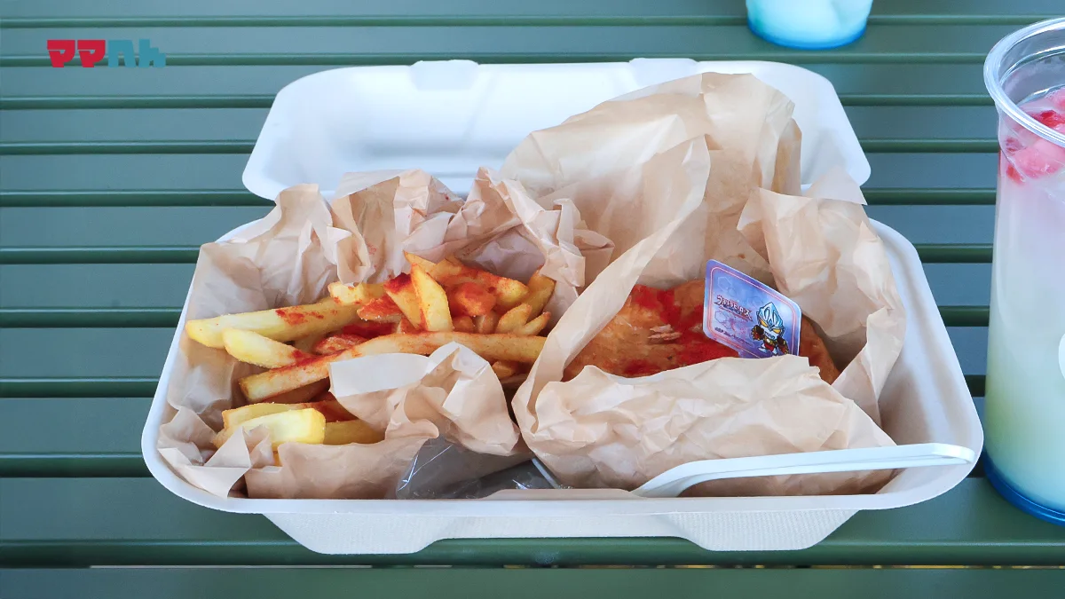 ウルトラマンアークやウルトラマンゼロをイメージしたメニュー