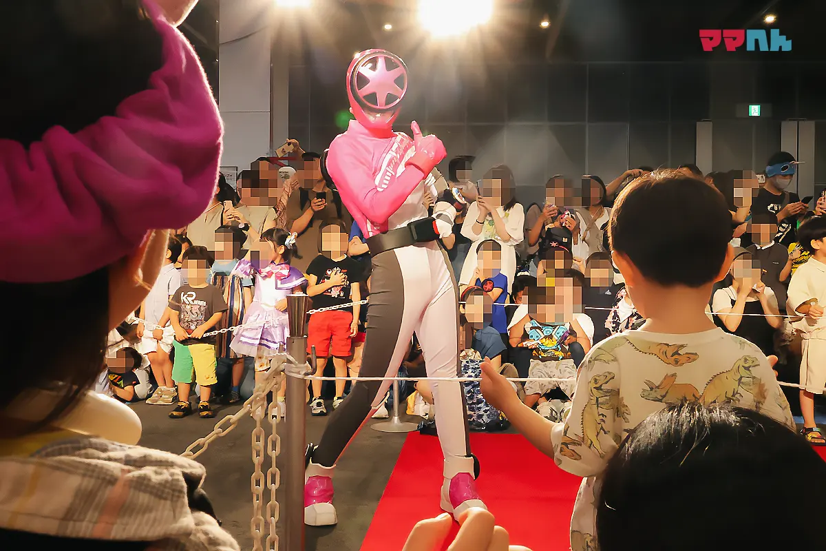 Wヒーロー夏祭り2024③ 爆上戦隊ブンブンジャーダンスグリーティング