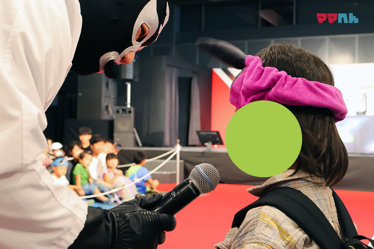 Wヒーロー夏祭り2024⑤ GENKI LABOコラボ企画 ちりがみ博士の科学実験