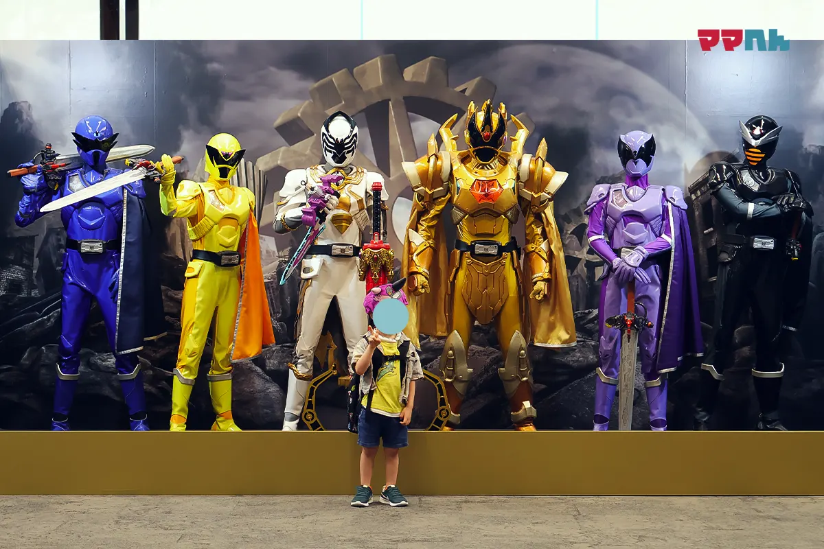 キングオージャーの展示エリア